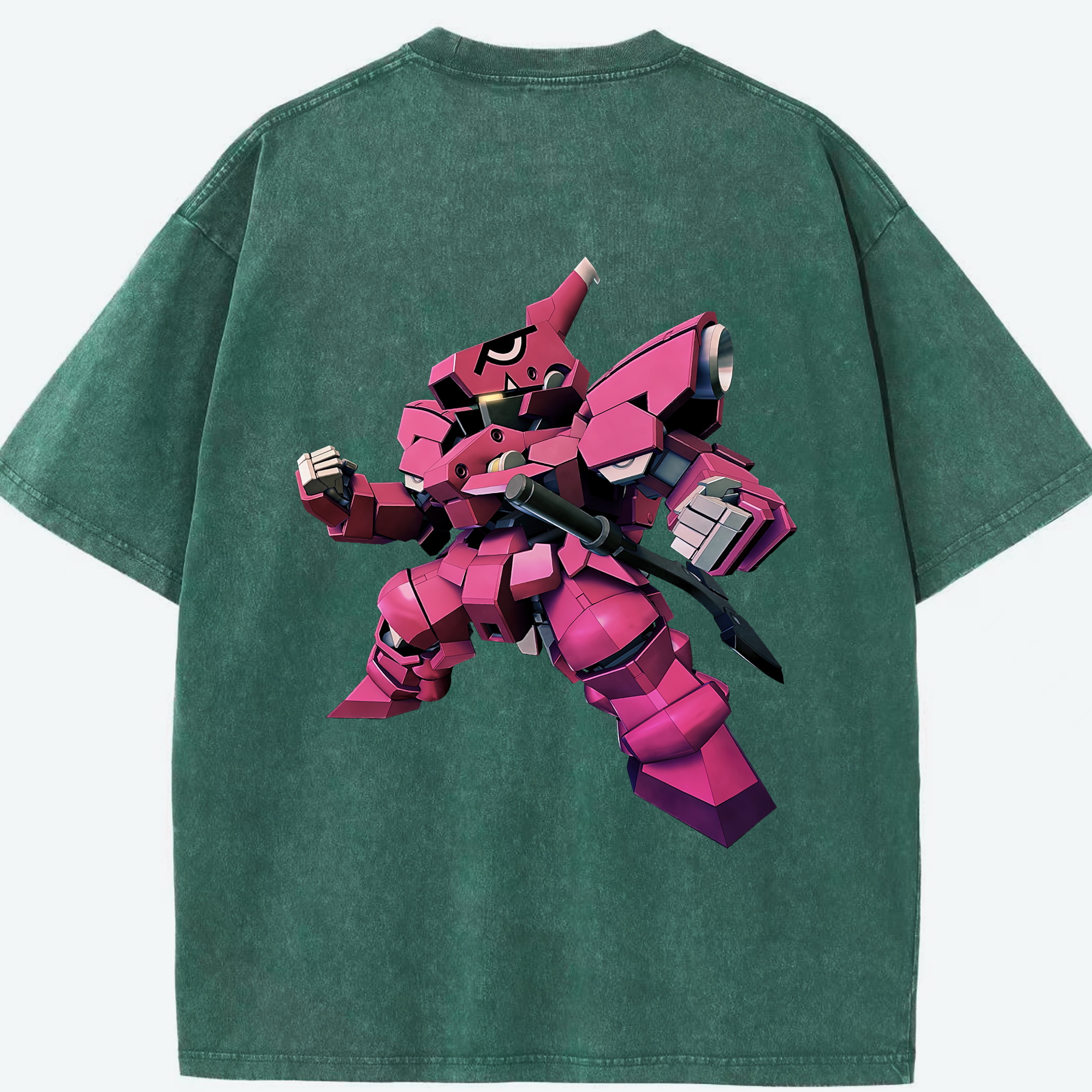 （画像用） 機動戦士ガンダム Mobile Suit Gundam 綿100% ヴィンテージ風 半袖Tシャツ（背面プリント）